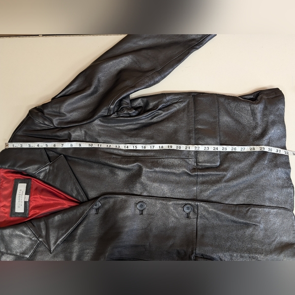 Elisabeth by Liz Claiborne Leather Blazer Jacket 3X - Picture 12 of 12